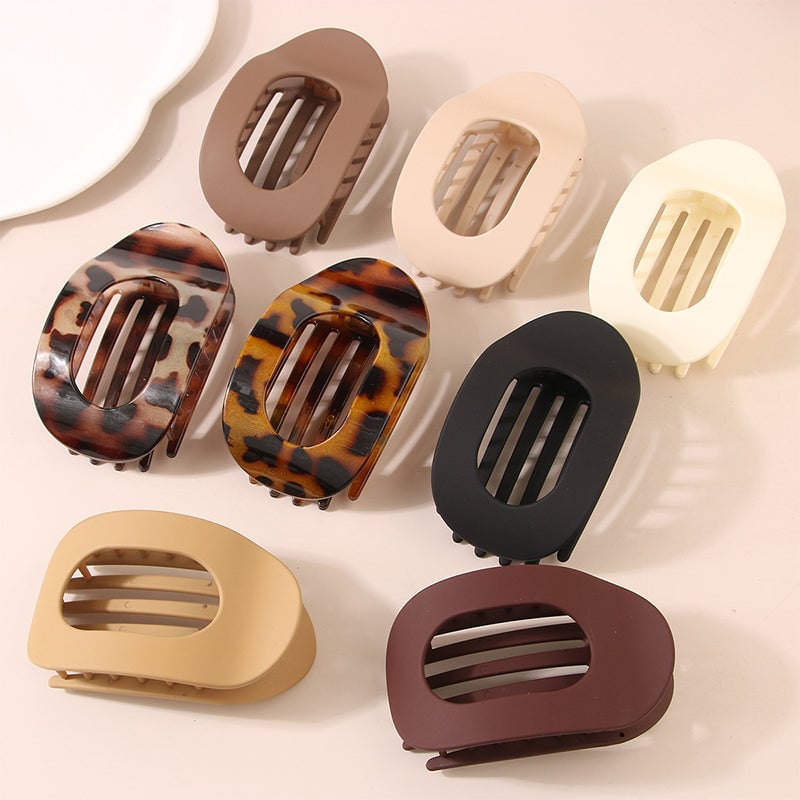 Oval hair grip set (4 pcs)