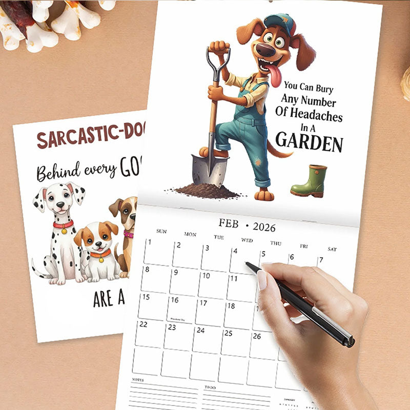 🐾 Katt- & hundkalender 2026 | Gulliga djurmotiv 🐶