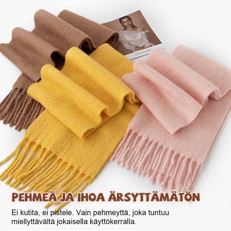 🧣 Enfärgade klassiska halsdukar – mjuk elegans🌟