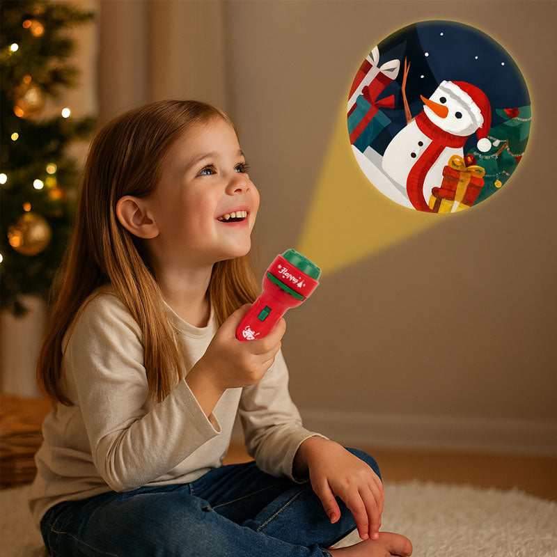 🎄🔦Christmas Children's Projection Flashlight