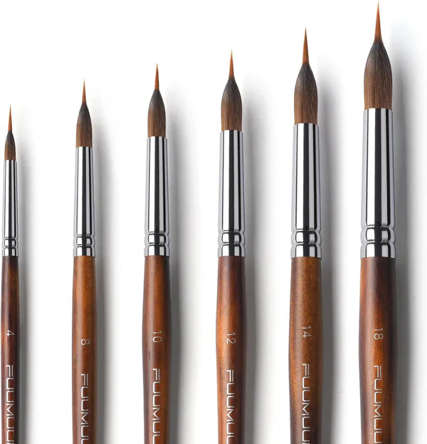Fuumuui Professional Sable Extended Points Pinsel