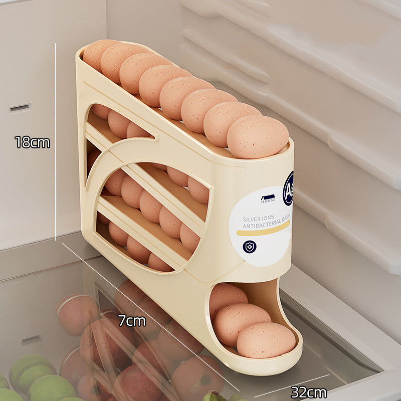 Äggförvaringslåda med rullfunktion 🥚