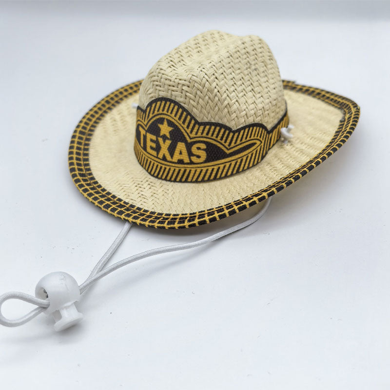 🤠Mini-cowboyhatt för husdjur🐱