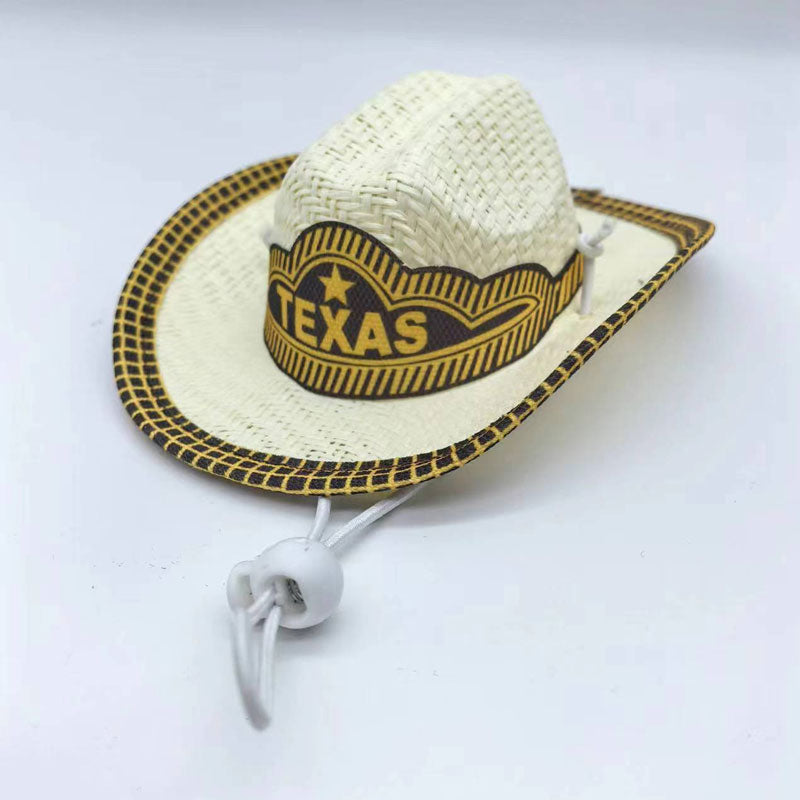 🤠Mini-cowboyhatt för husdjur🐱