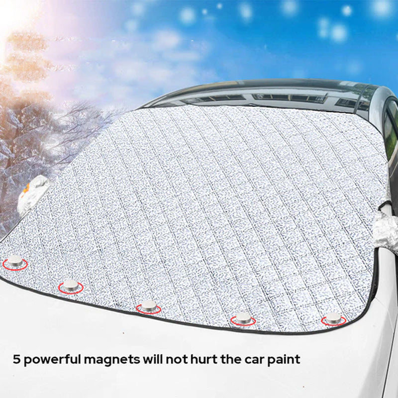 ❄️Magnetisk biltäcke mot snö