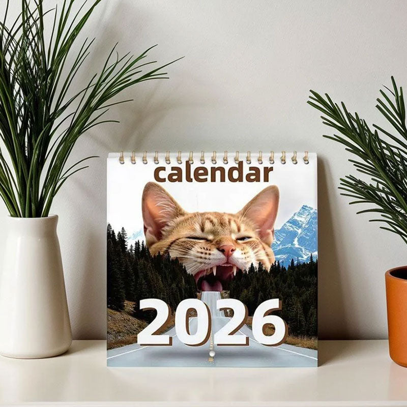 🐾 Katt- & hundkalender 2026 | Gulliga djurmotiv 🐶