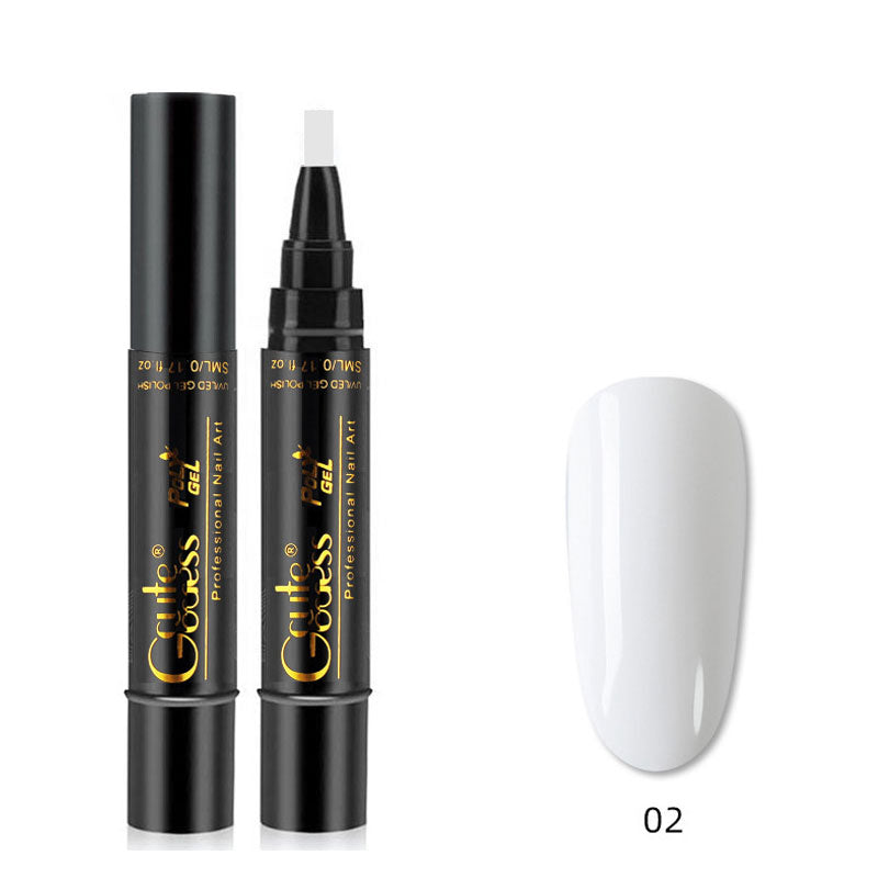 💅✨ 3-i-1 Gellack Penna | Bas, Färg & Topplack i Ett Steg! | Snabb Manikyr
