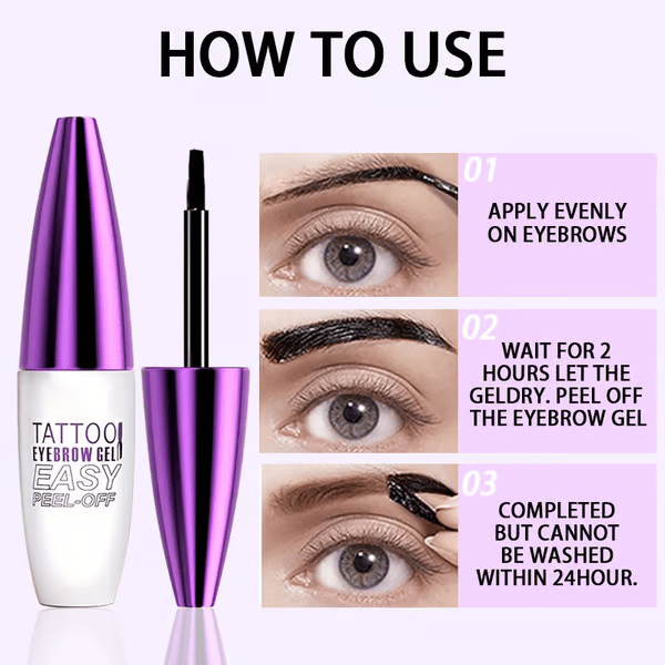 🌟Last day Buy 1 Get 1 Free🔥Semi-Permanent Tattoo Eyebrow Gel