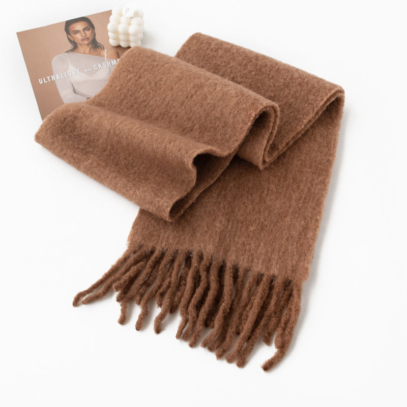 🧣 Enfärgade klassiska halsdukar – mjuk elegans🌟