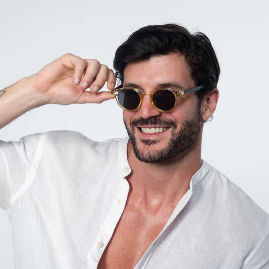✨Retro round frame sunglasses with rivets✨