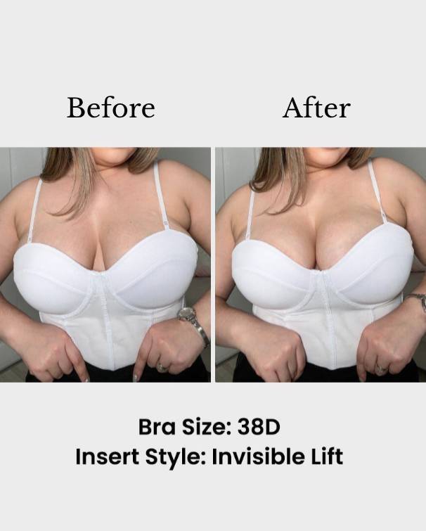🔥Flash Sale🔥Invisible Lift Inserts | Double-Sided Tape Bra Lifters for an Instant Lif