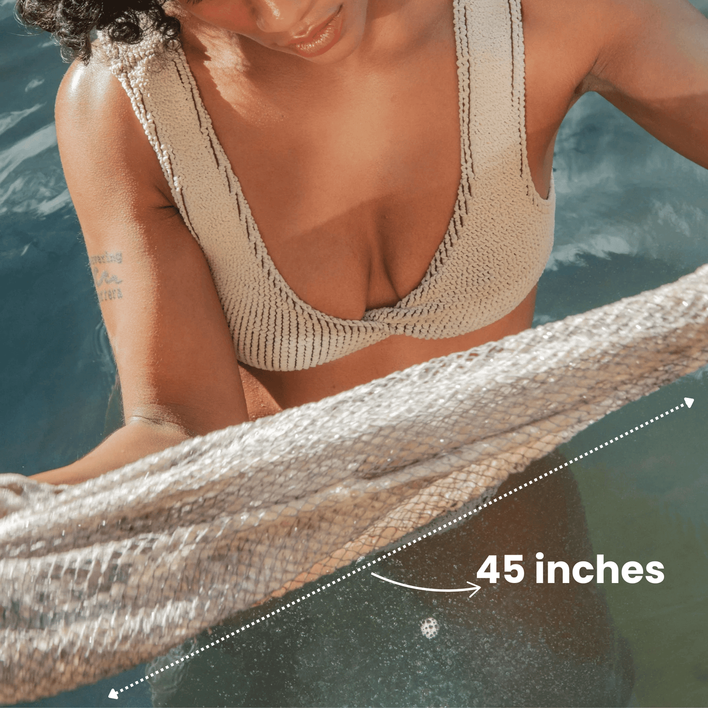 🔥Rea Med 49% Rabatt✨Afrika Exfolierande Badhandduk I Nätsvamp