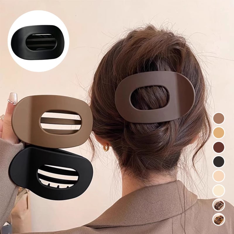 Oval hair grip set (4 pcs)