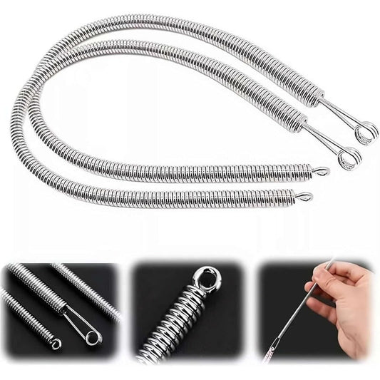 Thread cutting tool made of spring steel