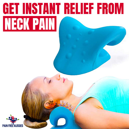 Pain Free Neck Relaxer-C-shaped cervical massage pillow