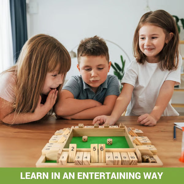SHUT THE BOX BRÄDSPEL 🎲 | Roligt familjespel