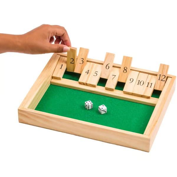 SHUT THE BOX BRÄDSPEL 🎲 | Roligt familjespel