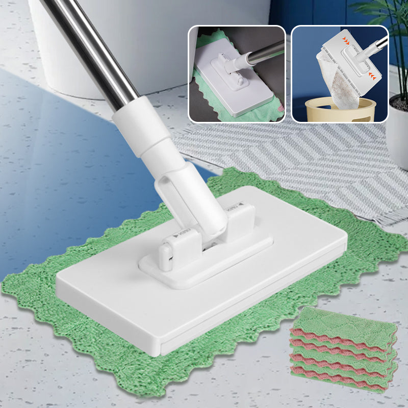 💥 Last day! 50% off 💥Disposable Dust Mop with 10 reusable cloths