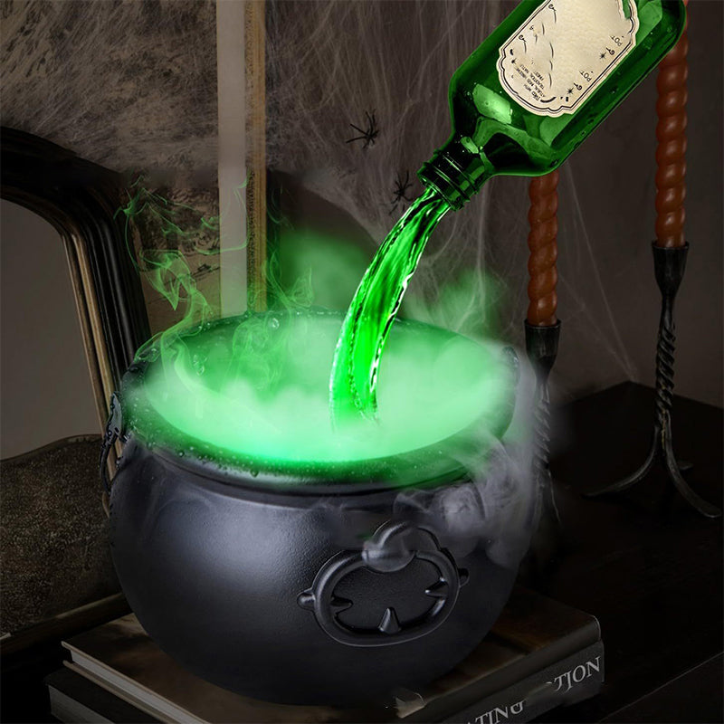 🎃Halloweendekoration Magisk Float Flaska och Diffuser - Svart Fladdermus Häxkruka🦇🧙‍♀️