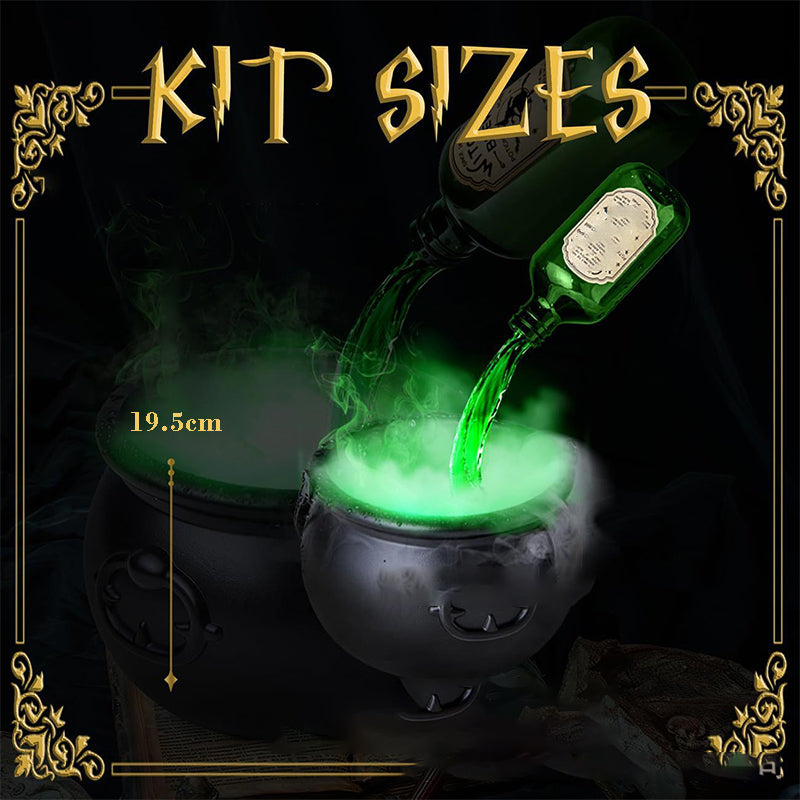 🎃Halloweendekoration Magisk Float Flaska och Diffuser - Svart Fladdermus Häxkruka🦇🧙‍♀️